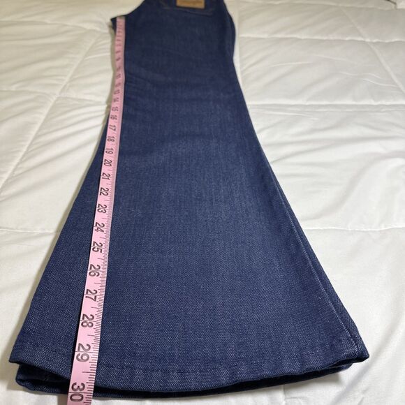 vintage wrangler boot flare jeans student size 27x34 deadstock 70s USA made - Picture 11 of 12